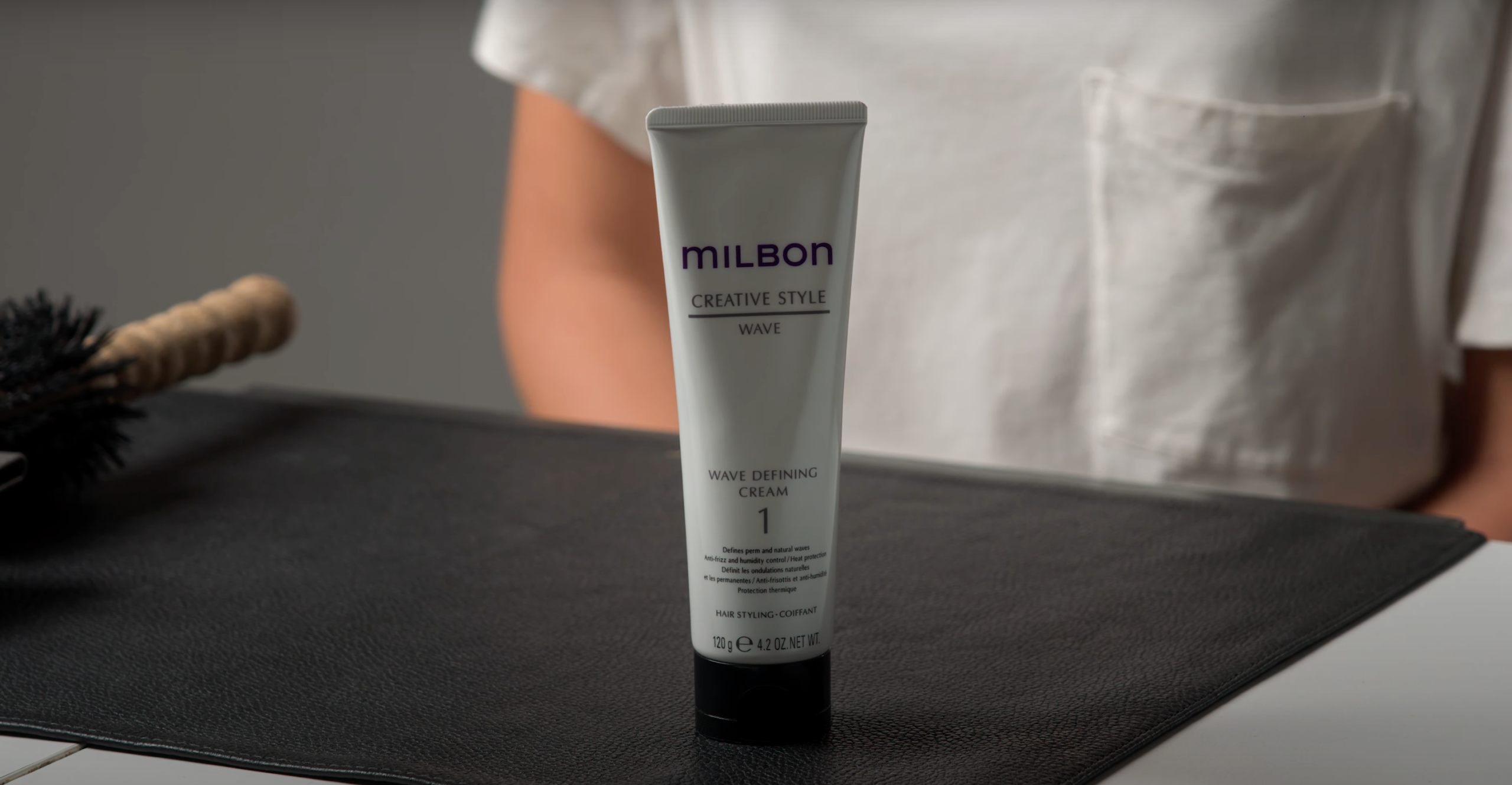 Milbon's Wave Defining Cream 1 & Wave Enhancing Mousse 4 - Anh Co Tran