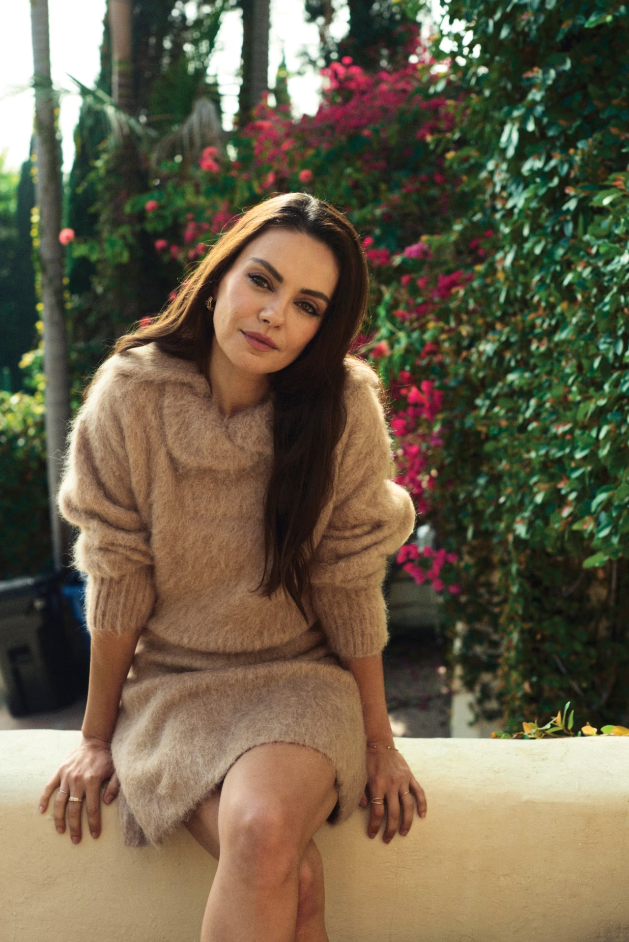 Mila Kunis editorial lived-in waves by Anh Co Tran