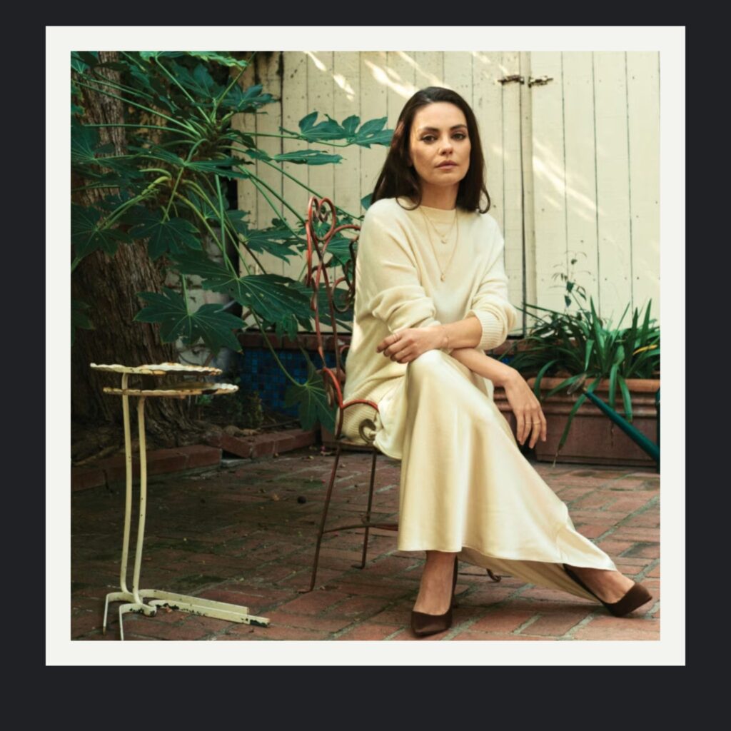 Mila Kunis WSJ editorial hairstyle by Anh Co Tran