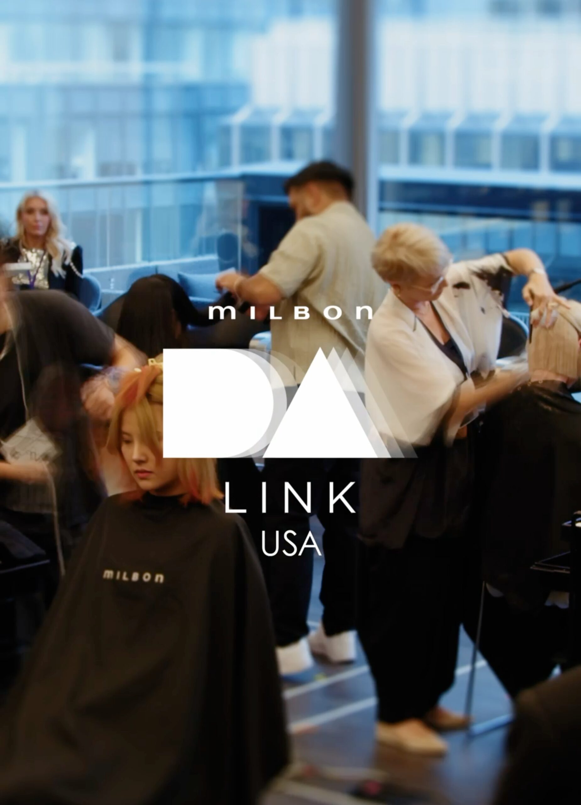 Milbon DA-LINK event for professional hairstylists