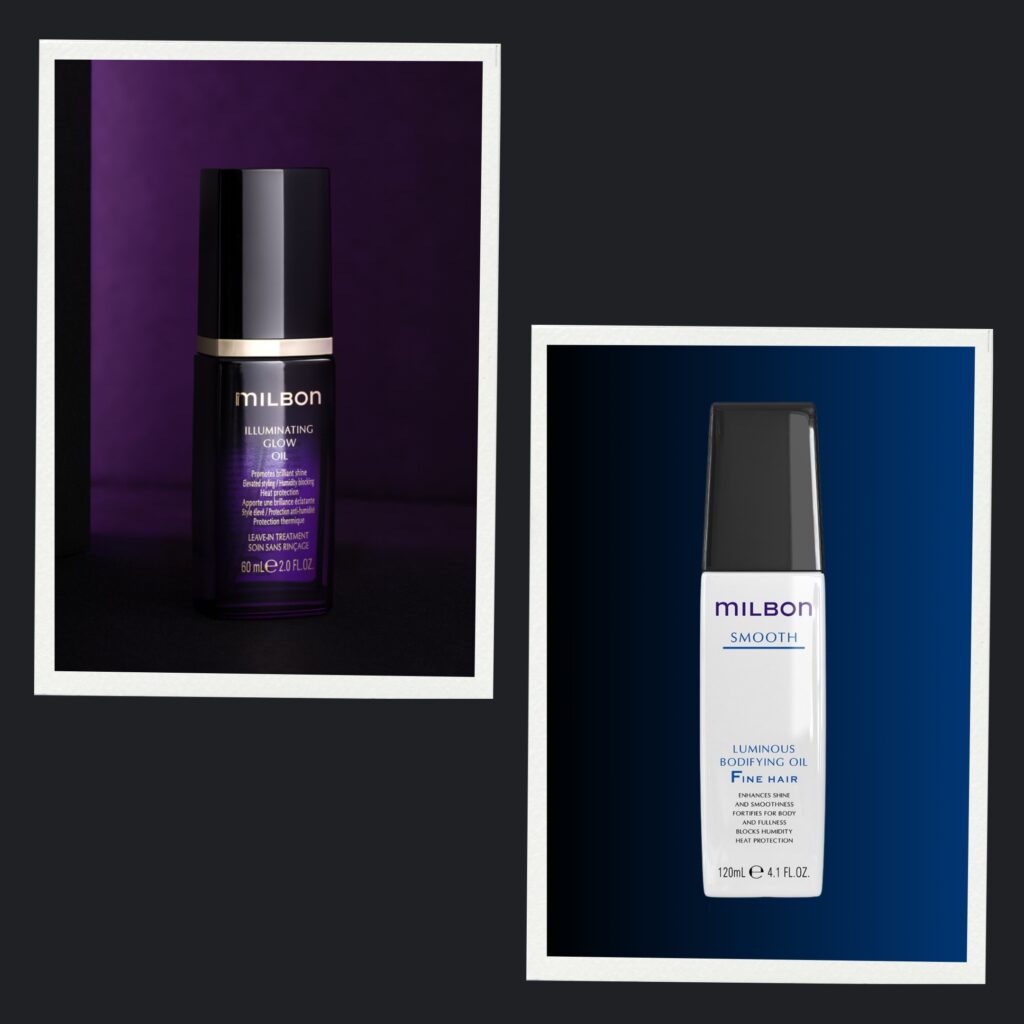 Milbon's Illuminating Glow Oil and Smooth Luminous Bodifying Oil