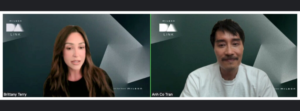 Moment from the Ask Anh Live Zoom event