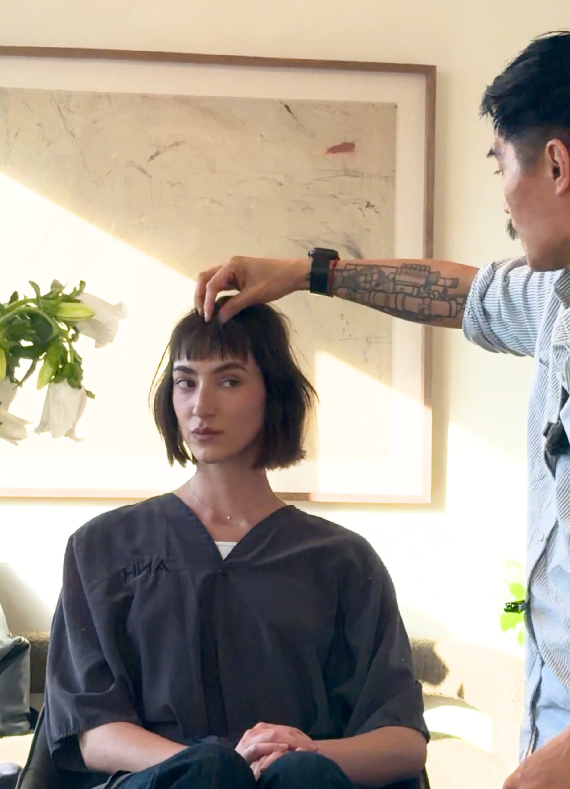 Anh Co Tran shares his expert advice on how to create volume with your blowout.