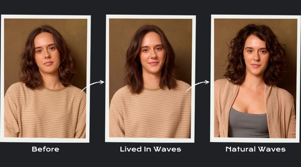 Mika's hairstyles using the Monochromatic Collection