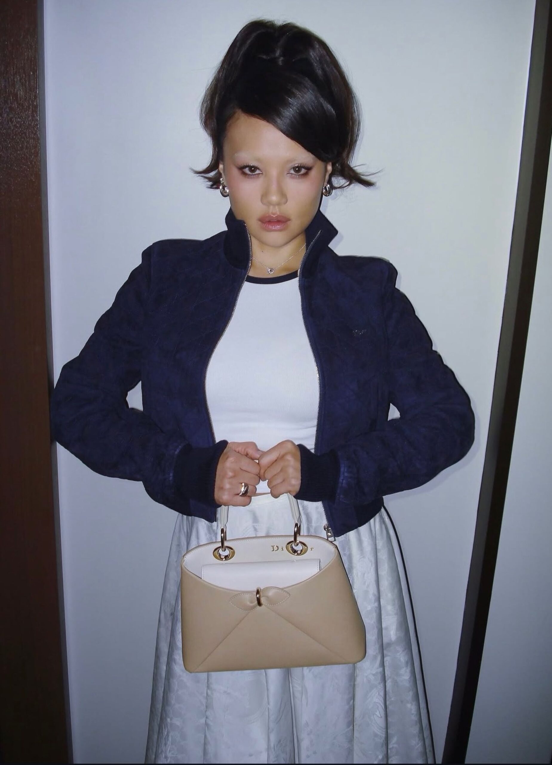 Rei Ami Styled in Dior for NYFW