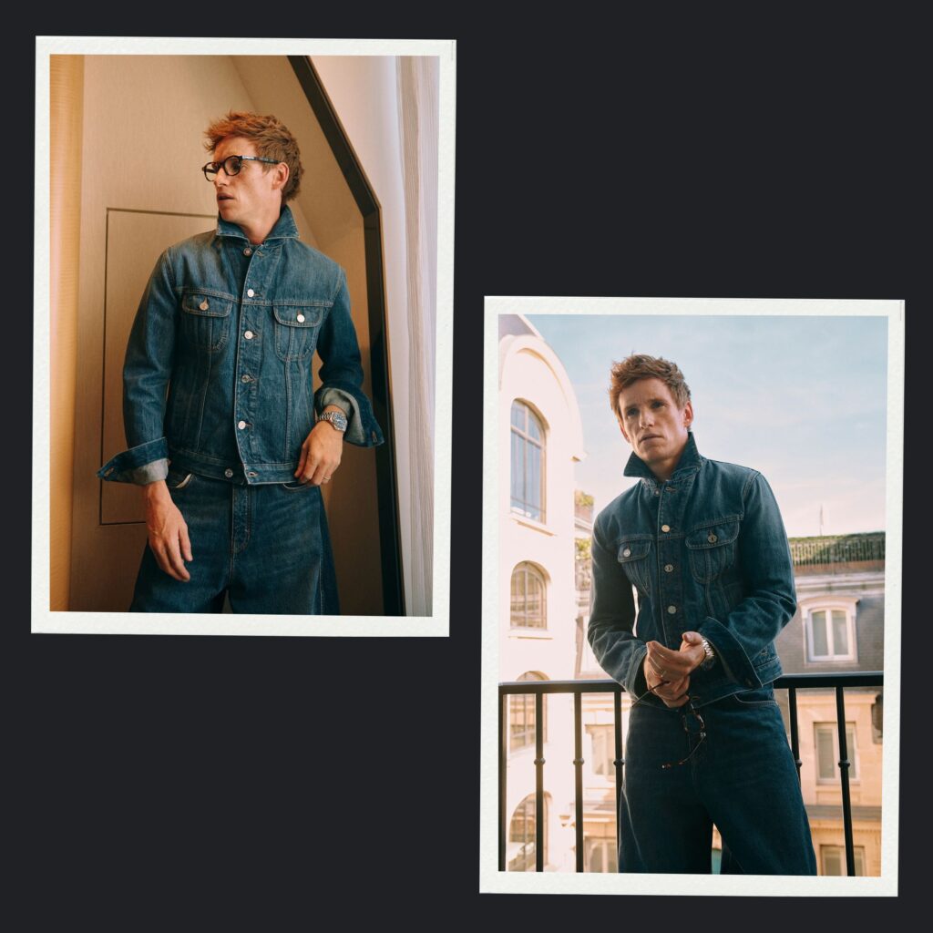 Eddie Redmayne styled for Givenchy S/S 2027 Paris Fashion Week
